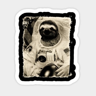 Sloth Astronaut Sticker